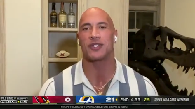 The Rock T-Rex skull