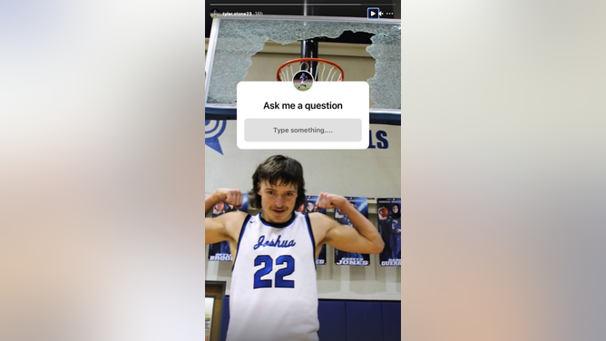 Tyler Stone broken backboard