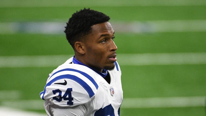 Indianapolis Colts CB Isaiah Rodgers during the 2nd quarter vs. the Detroit Lions at Ford Field in Michigan.