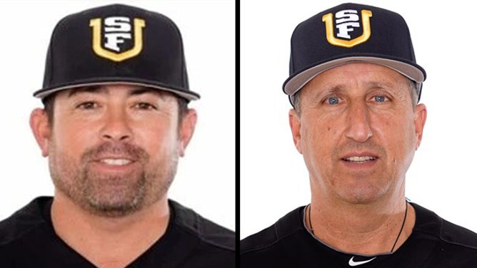 USF baseball penis swinging