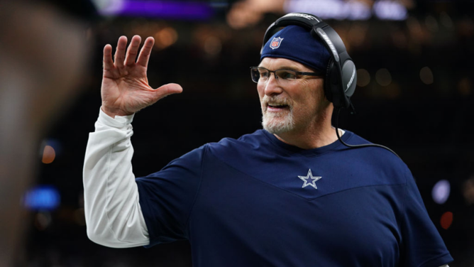 Dan Quinn is coaching the defense in Dallas.