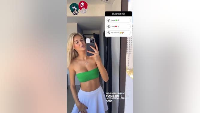 Veronika Rajek Super Bowl Pick