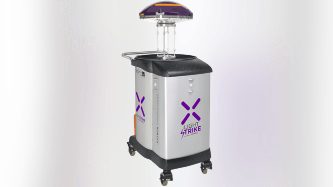 Xenex virus killing robot