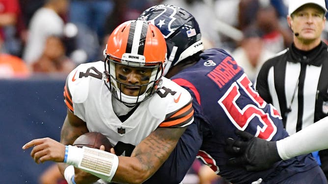 Deshaun Watson tough game in Browns debut.
