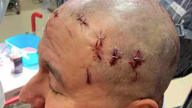 Wrestling referee attacked spike