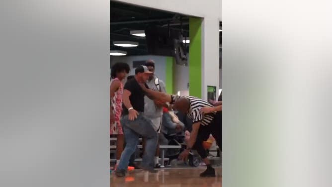 Youth Basketball Fight