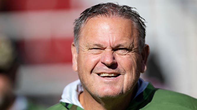 Arkansas Sam Pittman Twitter Larry Bowling Ball