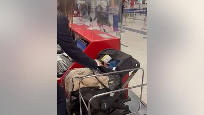 Couple Leaves Baby at Airport