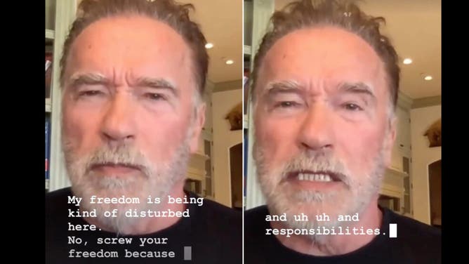arnold schwarzenegger anti-maskers