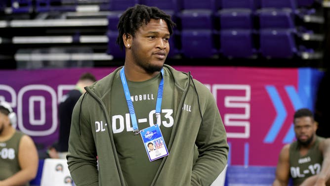 Jalen Carter spoke to some team at the scouting combine ahead of the NFL Draft.