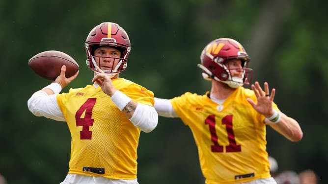 Taylor Heinicke and Carson Wentz