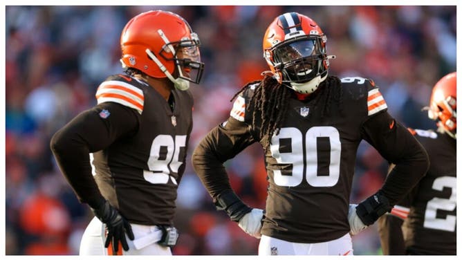 Jadeveon Clowney and Myles Garrett.