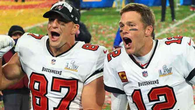 Tom Brady and Rob Gronkowski played together 11 seasons after Gronk was drafted to the New England Patriots in 2010.
