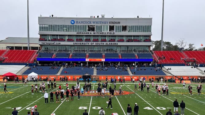 Senior Bowl Practice