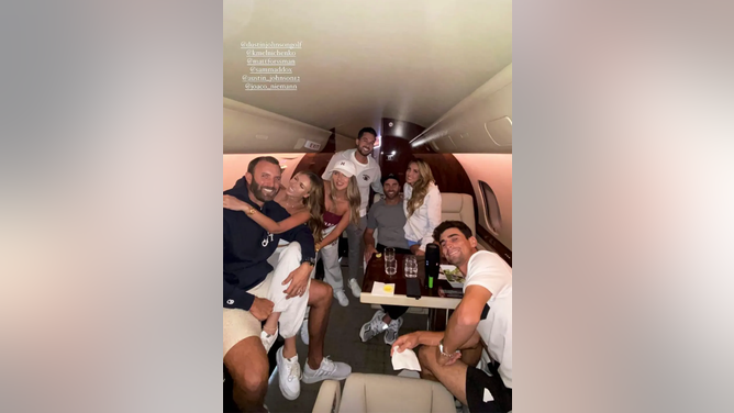 Paulina Gretzky and Dustin Johnson