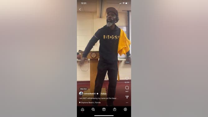 Ed Reed out at Bethune-Cookman.