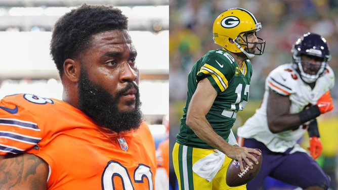 justin-jones-bears-packers-fans-aaron-rodgers-1