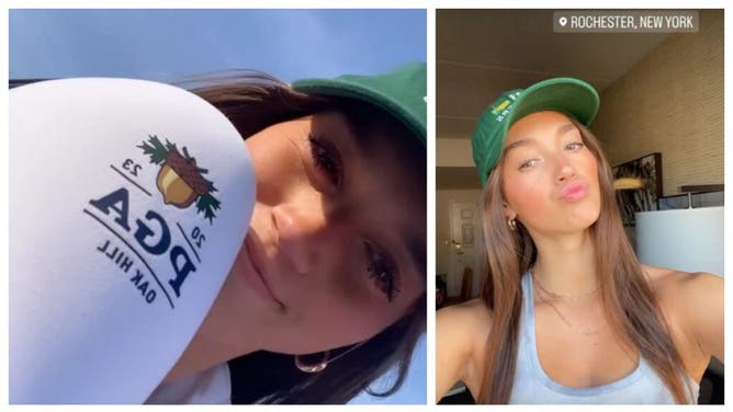 Aaliyah Kikumoto at PGA championship.