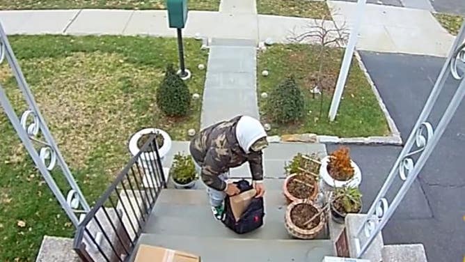 Porch Pirate Gets Rocked By Good Samaritan During A Police Chase