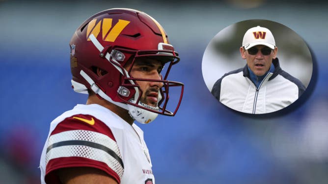 Ron Rivera Wants You To Think Sam Howell Will Be Commanders' Starter