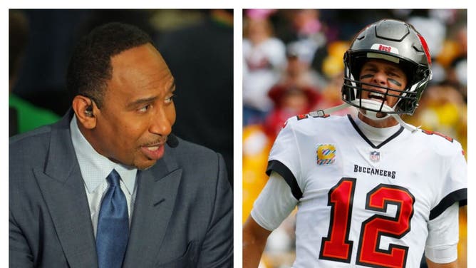 Stephen A. Smith and Tom Brady