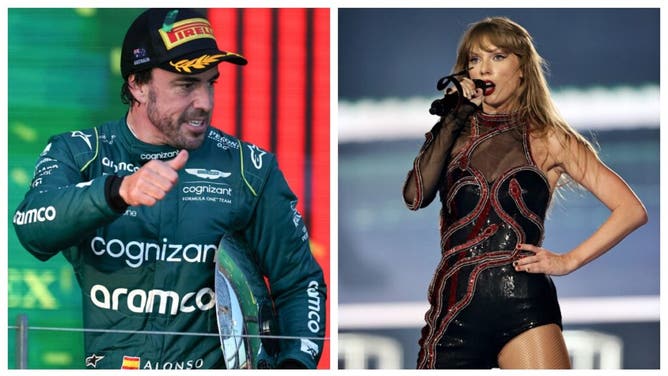 Fernando Alonso and Taylor Swift?!