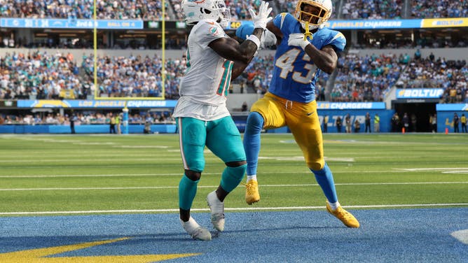 Tyreek Hill against the Chargers