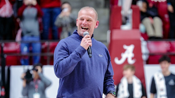 Alabama Crimson Tide head football coach Karen Deboer isn't a big fan of using bad language. (Photo by Brandon Sumrall/Getty Images)