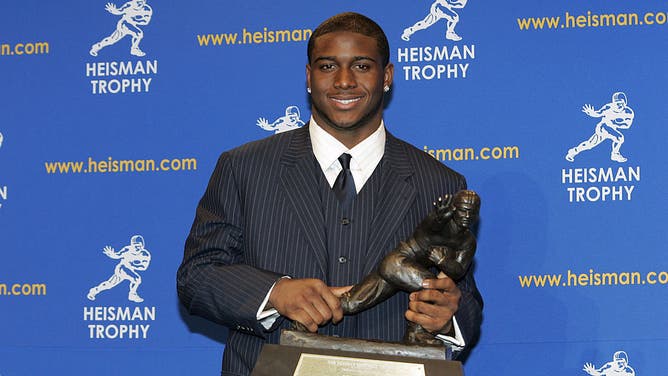 Johnny Manziel boycotting Heisman ceremony until Reggie Bush gets his trophy back. (Photo by Michael Cohen/WireImage)