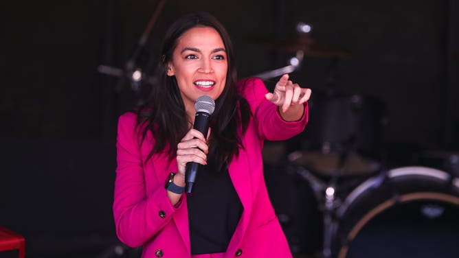 Alexandria Ocasio-Cortez is among the American politicians pushing for transgender women (biological males) to be allowed to compete in women's sports.