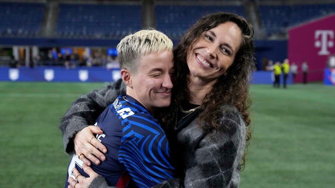 Megan Rapinoe and Sue Bird, who have both retired from their respective sports, support transgender women (biological men) competing in women's sports in the NCAA. 