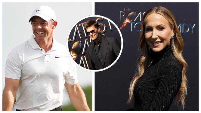 PGA Tour star Rory McIlroy tried to tell someone a Nikki Glaser joke about Tom Brady and Rob Gronkowski from the Roast, but totally botched it.
