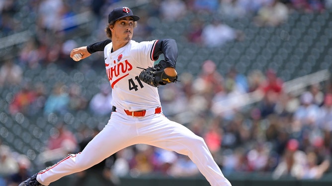 Minnesota Twins RHP Joe Ryan delivers a pitch vs. the Kansas City Royals during the third inning at Target Field. (Nick Wosika-USA TODAY Sports)