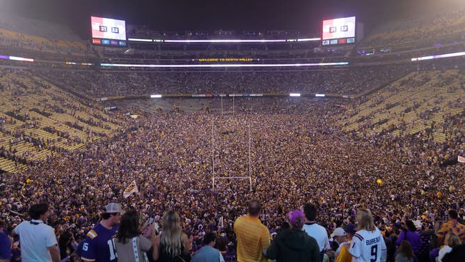 LSU head coach Brian Kelly says that Oklahoma State's idea of QR codes takes away from 'collegiate' experience