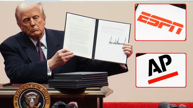 With President Donald Trump set to sign an executive order banning males in women's sports, ESPN and the AP chose to frame his decision in a way that clearly favors the males over the females.
