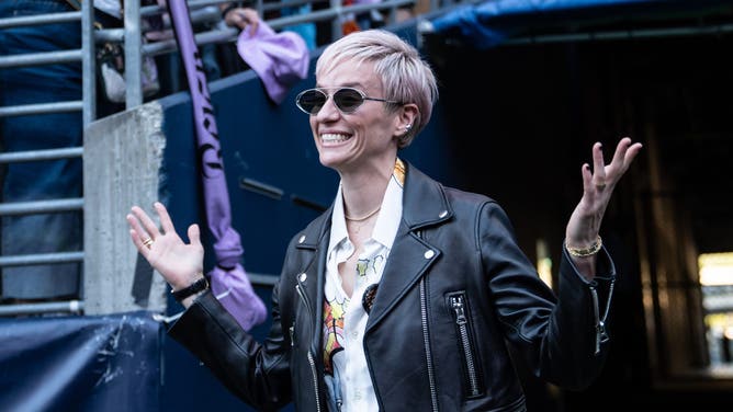 Megan Rapinoe says that Donald Trump's executive order to protect women's sports is "cruel and "depraved" as she continues to fight to allow males to play against girls and women.