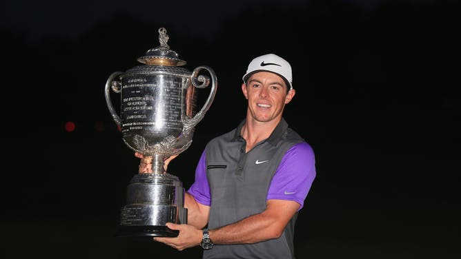 Rory McIlroy won the 2014 PGA Championship, the last time he captured a major title.