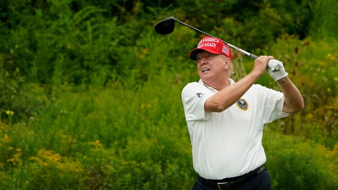 President Donald Trump posted on social that he won his Golf Club Championship and hints that it might be the last time he competes in the event.