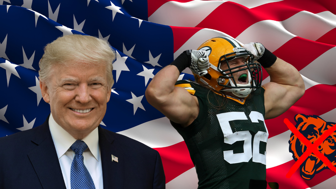 Green Bay Packers legend Clay Matthews opened the NFL Draft with a joke about Donald Trump and the Chicago Bears.