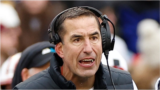 Wisconsin Badgers football coach Luke Fickell talked about not being able to coach "hostages" amid players transferring out. What did he say? (Photo by John Fisher/Getty Images)