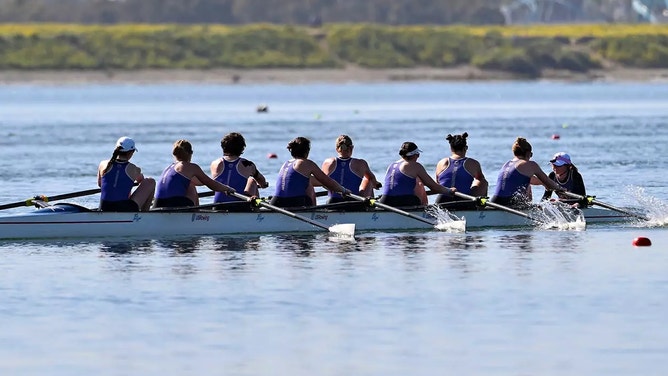 University of Washington women's rowing team member Cillian Mullen identifies as a transgender man but competes as a woman so the athlete can remain elite.