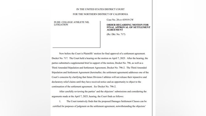 Judge Wilken will not approve House settlement unless roster limits are not grandfathered or phased in