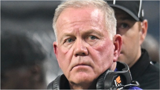 Theo Von and Lane Kiffin mocked Brian Kelly's recruiting videos. (Photo by Candice Ward/Getty Images)