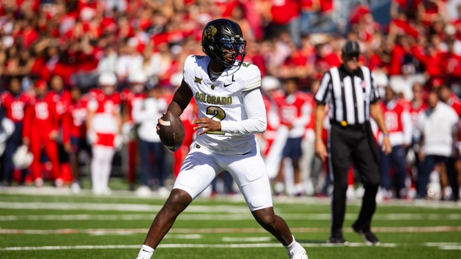 One of the biggest questions entering the 2025 NFL Draft is "Who will take Shedeur Sanders?" (Photo credit: Mark J. Rebilas-Imagn Images)