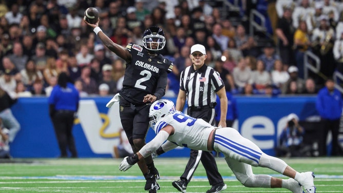 Former Colorado Buffaloes QB Shedeur Sanders should be the first or second quarterback taken in the 2025 NFL Draft. (Photo Credit: Troy Taormina-Imagn Images)
