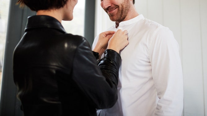 wife helped husband get ready for dates with side chicks
