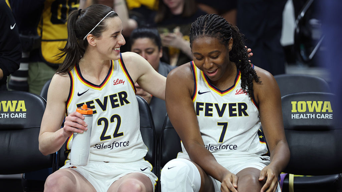 Caitlin Clark Vows To Pay Fine For Teammate Aliyah Boston