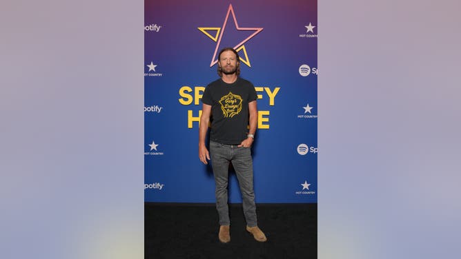 NASHVILLE, TENNESSEE - JUNE 09: Dierks Bentley visits Spotify House during CMA Fest 2023 - Day 2 at Ole Red on June 09, 2023 in Nashville, Tennessee. (Photo by Ed Rode/Getty Images)