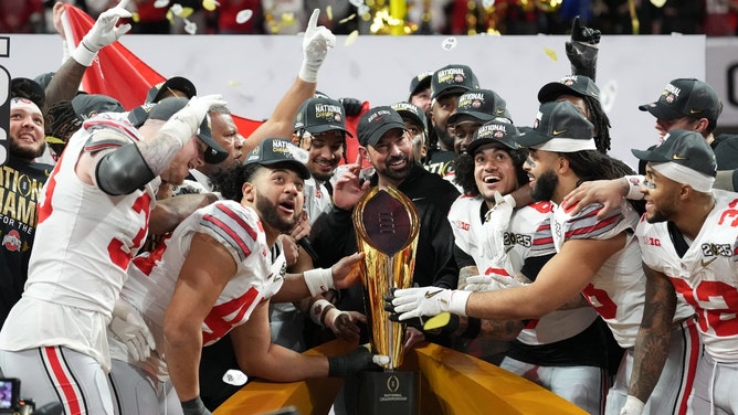 The defending national champion Ohio State Buckeyes host the Texas Longhorns at Ohio Stadium Saturday in Week 1 of college football. (Photo Credit: Kirby Lee-Imagn Images)