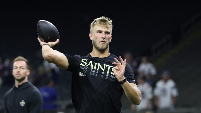 Tyler Shough's wife Jordan wants wins ahead of first career start